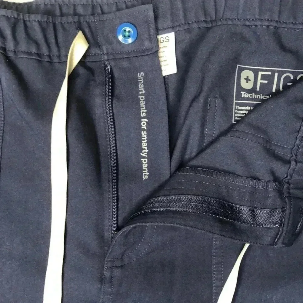 FIGS- Men’s Navy Cairo Cargo Scrub Pants